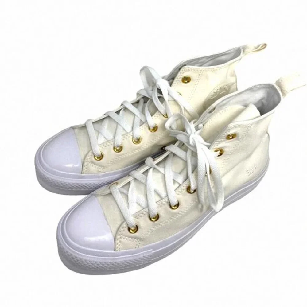 Converse Ctas Lift Casual Sneaker Platform White 172580C-WWWWG Custom Women High
